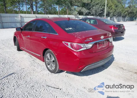 2013 Hyundai Sonata Hybrid Limited z USA, uszkodzony, nr VIN KMHEC4A45DA083863